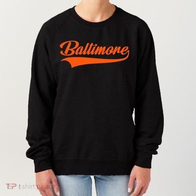 Baltimore Hometown Pride Md Throwback Design Women's Sweatshirt