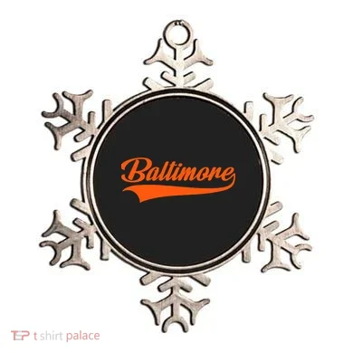 Baltimore Hometown Pride Md Throwback Design Ornament