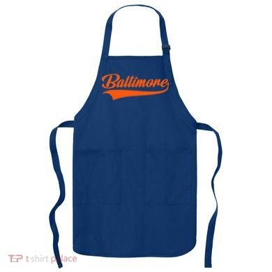 Baltimore Hometown Pride Md Throwback Design Apron
