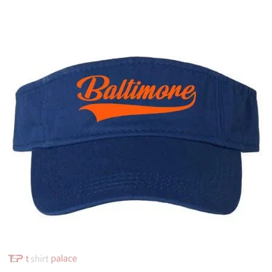 Baltimore Hometown Pride Md Throwback Design Visor