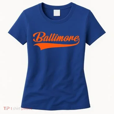 Baltimore Hometown Pride Md Throwback Design Women's T-Shirt