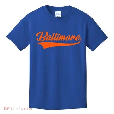 Baltimore Hometown Pride Md Throwback Design Kids T-Shirt