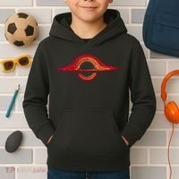 Black Hole Physics Universe Physics Astrophysicists Kids Hoodie thumb 2