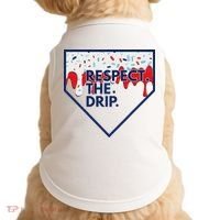 B.A.S.E.B.A.L.L Home Plate Drip For Ice Cream Spinkle Doggie Tank thumb 0