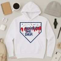 B.A.S.E.B.A.L.L Home Plate Drip For Ice Cream Spinkle Hoodie thumb 3