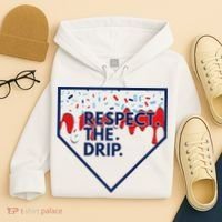 B.A.S.E.B.A.L.L Home Plate Drip For Ice Cream Spinkle Hoodie thumb 4