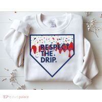 B.A.S.E.B.A.L.L Home Plate Drip For Ice Cream Spinkle Sweatshirt thumb 2