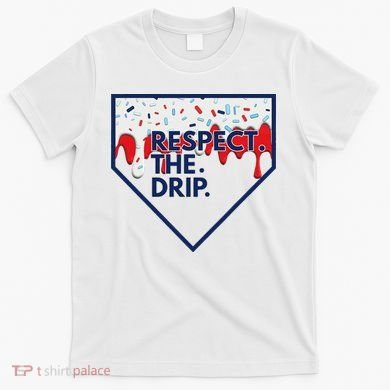 B.A.S.E.B.A.L.L Home Plate Drip For Ice Cream Spinkle T-Shirt
