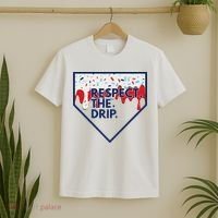 B.A.S.E.B.A.L.L Home Plate Drip For Ice Cream Spinkle T-Shirt thumb 2