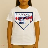 B.A.S.E.B.A.L.L Home Plate Drip For Ice Cream Spinkle T-Shirt thumb 4