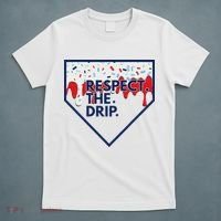 B.A.S.E.B.A.L.L Home Plate Drip For Ice Cream Spinkle T-Shirt thumb 5