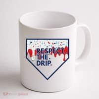 B.A.S.E.B.A.L.L Home Plate Drip For Ice Cream Spinkle Coffee Mug thumb 1