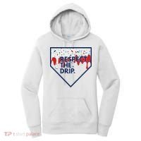 B.A.S.E.B.A.L.L Home Plate Drip For Ice Cream Spinkle Women's Hoodie thumb 0