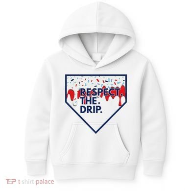 B.A.S.E.B.A.L.L Home Plate Drip For Ice Cream Spinkle Kids Hoodie