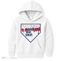 B.A.S.E.B.A.L.L Home Plate Drip For Ice Cream Spinkle Kids Hoodie thumb 0