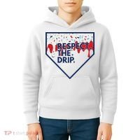 B.A.S.E.B.A.L.L Home Plate Drip For Ice Cream Spinkle Kids Hoodie thumb 4