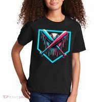 Baseball Home Plate Drip Boys Baseball Bat Baseball Drip Kids T-Shirt thumb 2