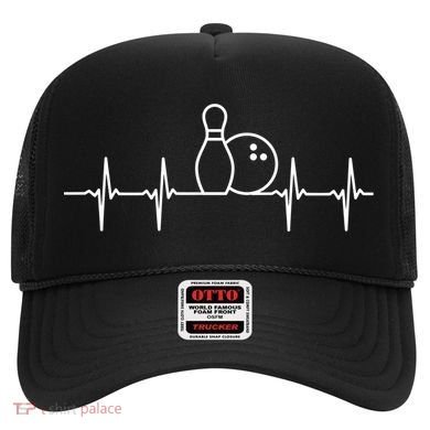 Bowling Heartbeat Pulse Gift Hat
