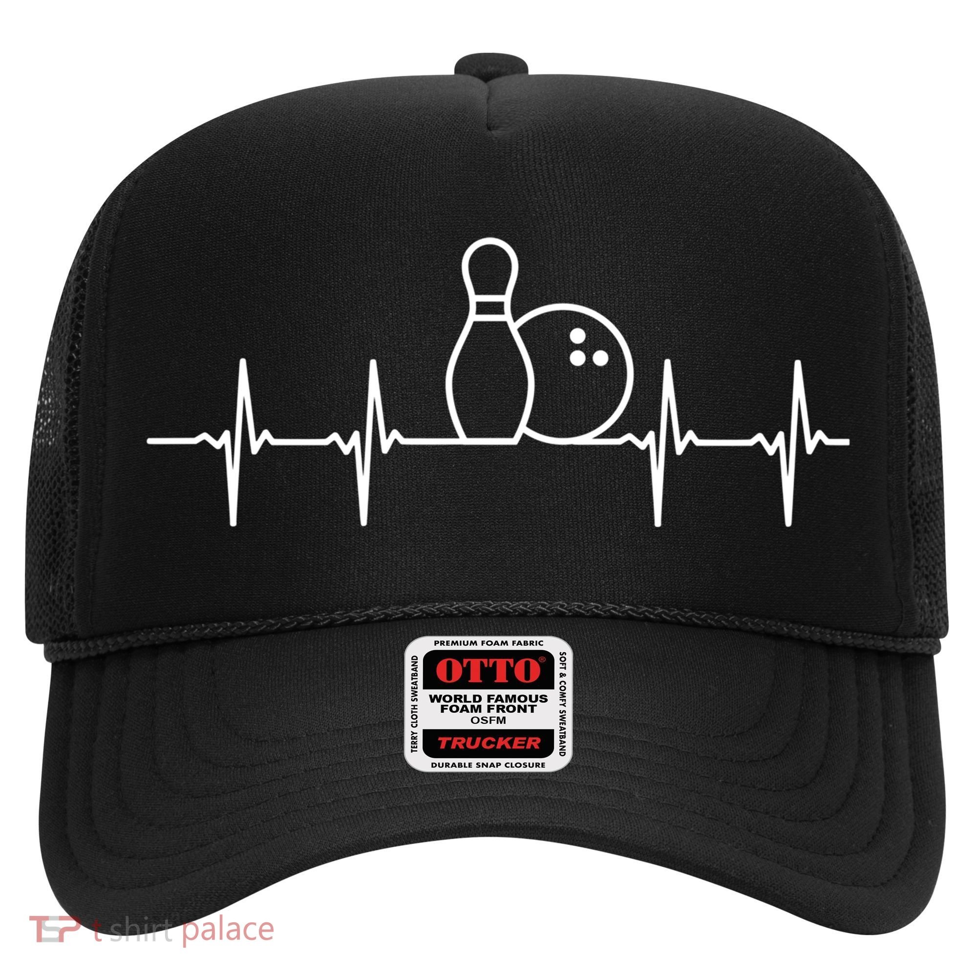 Bowling Heartbeat Pulse Gift Hat