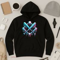 B.A.S.E.B.A.L.L Home Plate Drip For Ice Cream Spinkle Hoodie thumb 3