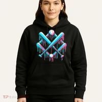 B.A.S.E.B.A.L.L Home Plate Drip For Ice Cream Spinkle Hoodie thumb 5