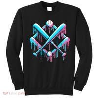 B.A.S.E.B.A.L.L Home Plate Drip For Ice Cream Spinkle Sweatshirt thumb 0
