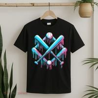 B.A.S.E.B.A.L.L Home Plate Drip For Ice Cream Spinkle T-Shirt thumb 2