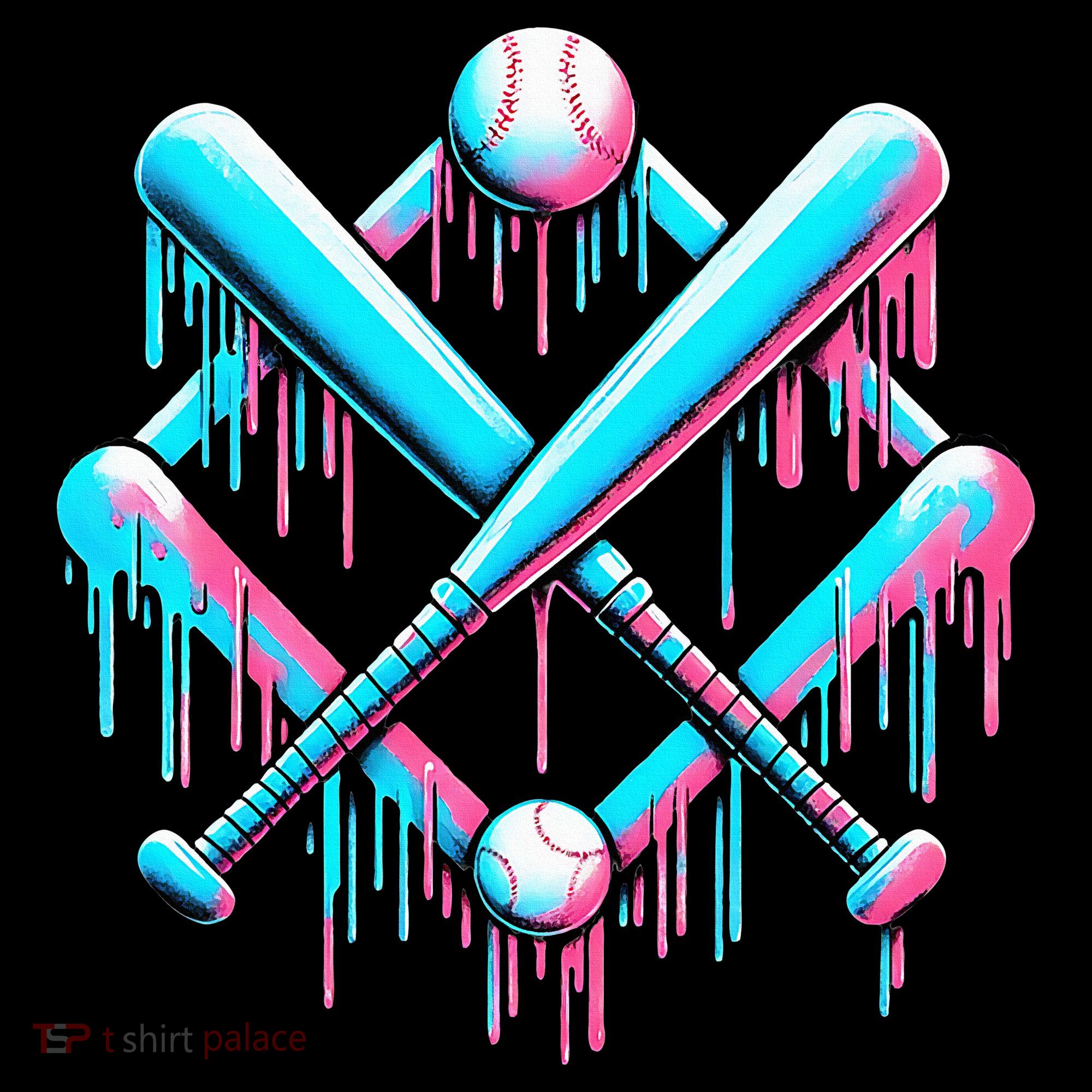 B.A.S.E.B.A.L.L Home Plate Drip For Ice Cream Spinkle Women's Hoodie