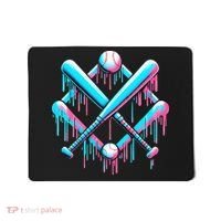 B.A.S.E.B.A.L.L Home Plate Drip For Ice Cream Spinkle Mousepad thumb 0