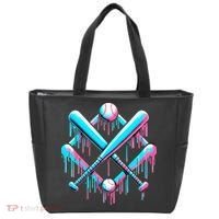 B.A.S.E.B.A.L.L Home Plate Drip For Ice Cream Spinkle Tote Bag thumb 0