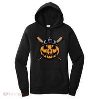 B.A.S.E.B.A.L.L Home Plate Drip Halloween Pumpkin Women's Hoodie thumb 0