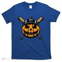 B.A.S.E.B.A.L.L Home Plate Drip Halloween Pumpkin T-Shirt thumb 0