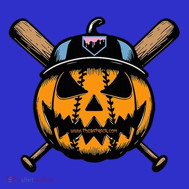 B.A.S.E.B.A.L.L Home Plate Drip Halloween Pumpkin Toddler Hoodie