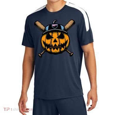 B.A.S.E.B.A.L.L Home Plate Drip Halloween Pumpkin Soccer Jersey