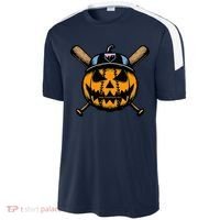 B.A.S.E.B.A.L.L Home Plate Drip Halloween Pumpkin Sport-Tek Competitor United Soccer Jersey thumb 2