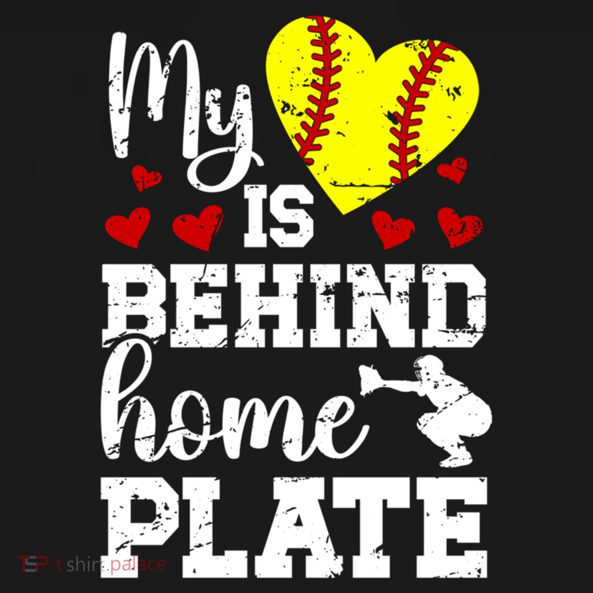 Behind Home Plate Softball Catcher Mom Softball Catcher Mama Cool Gift Women's Hoodie