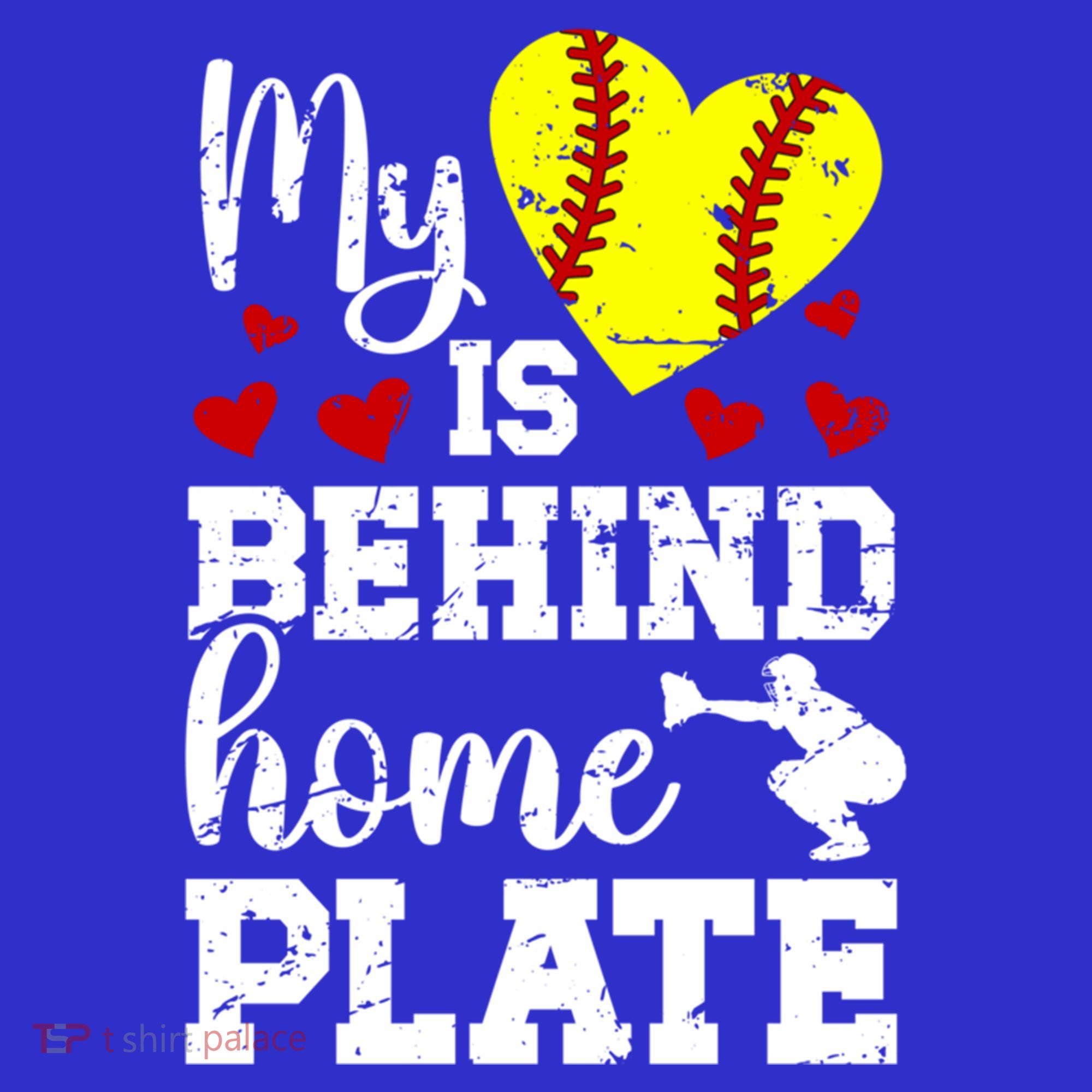 Behind Home Plate Softball Catcher Mom Softball Catcher Mama Cool Gift Mousepad