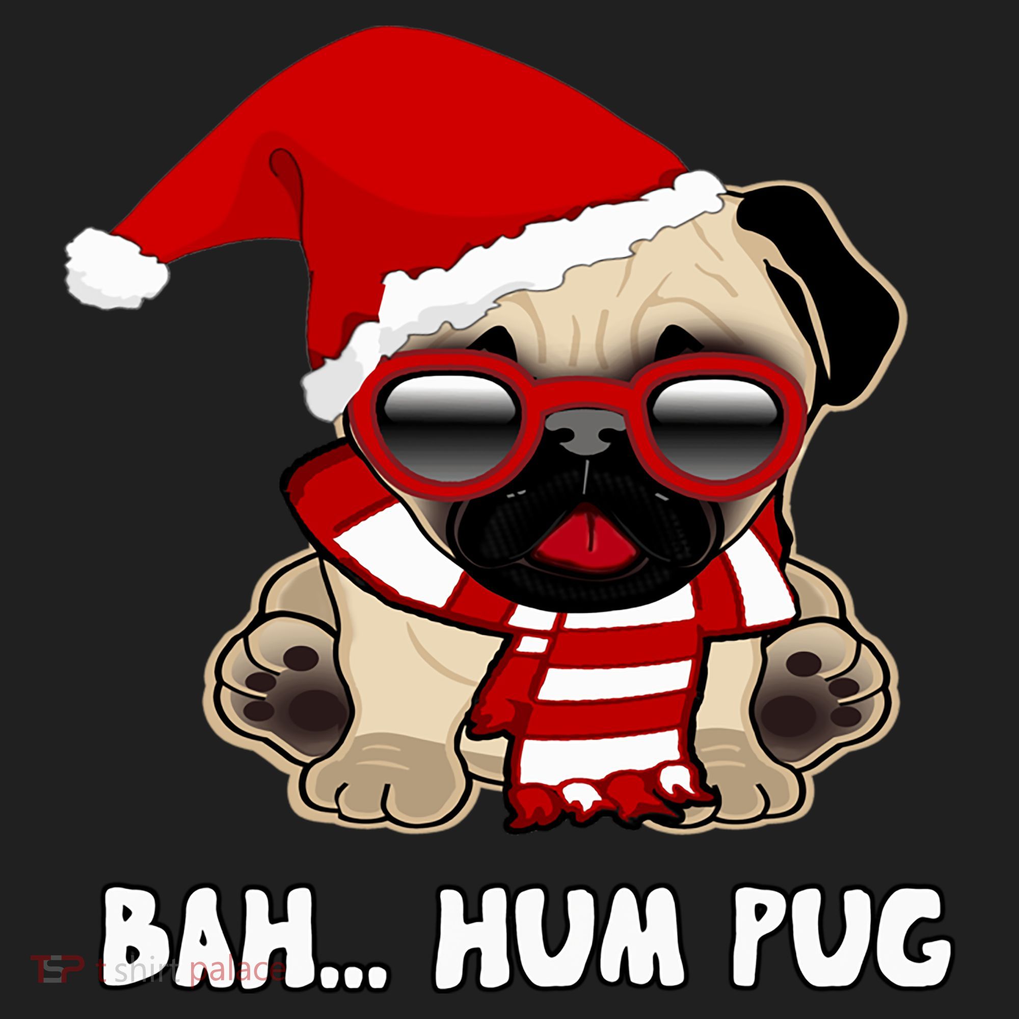 Bah Hum Pug Christmas Great Gift Women's Sweatshirt