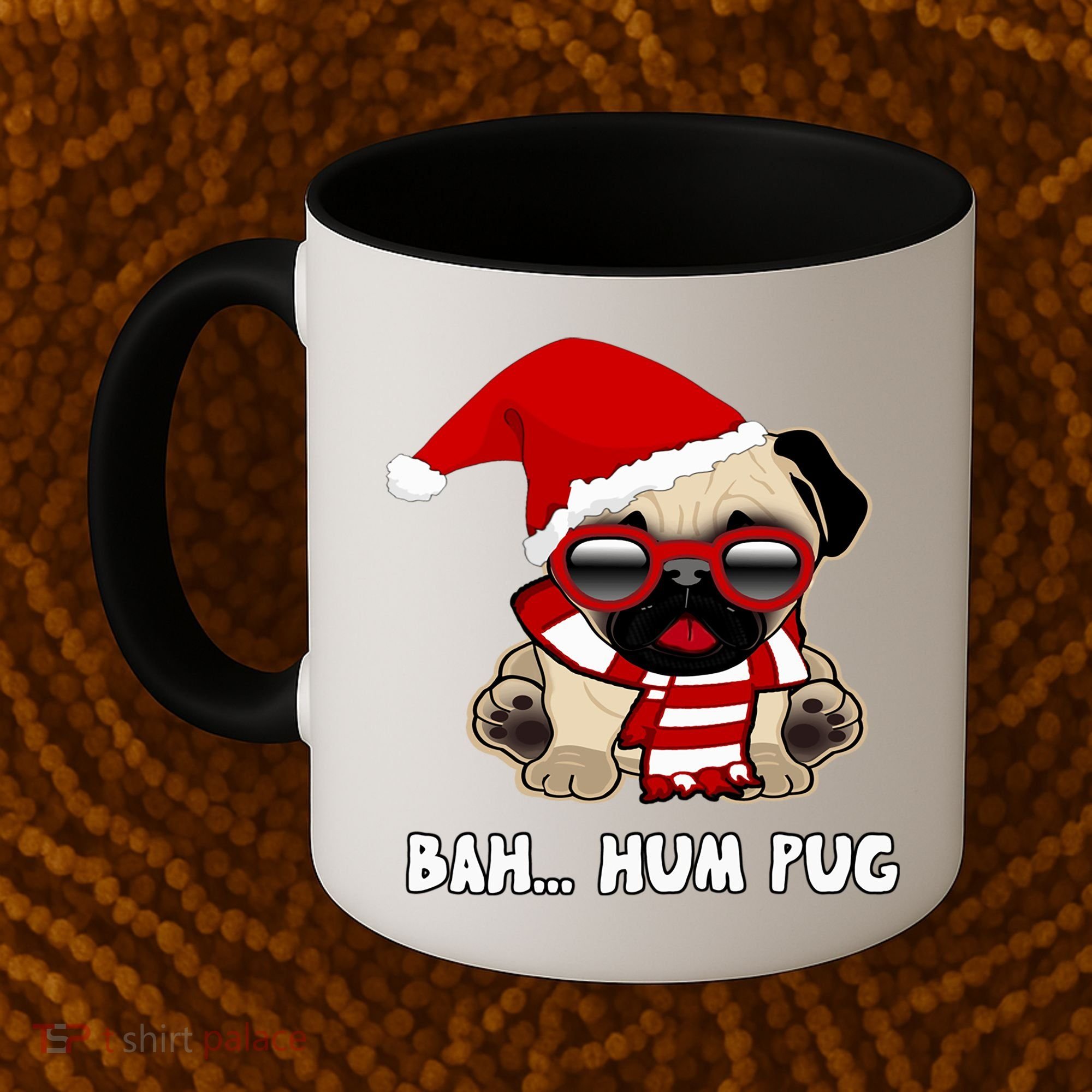 Bah Hum Pug Christmas Great Gift Coffee Mug