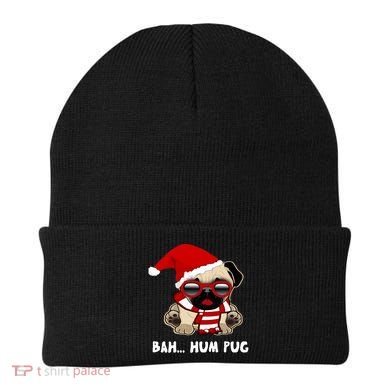 Bah Hum Pug Christmas Great Gift Beanie
