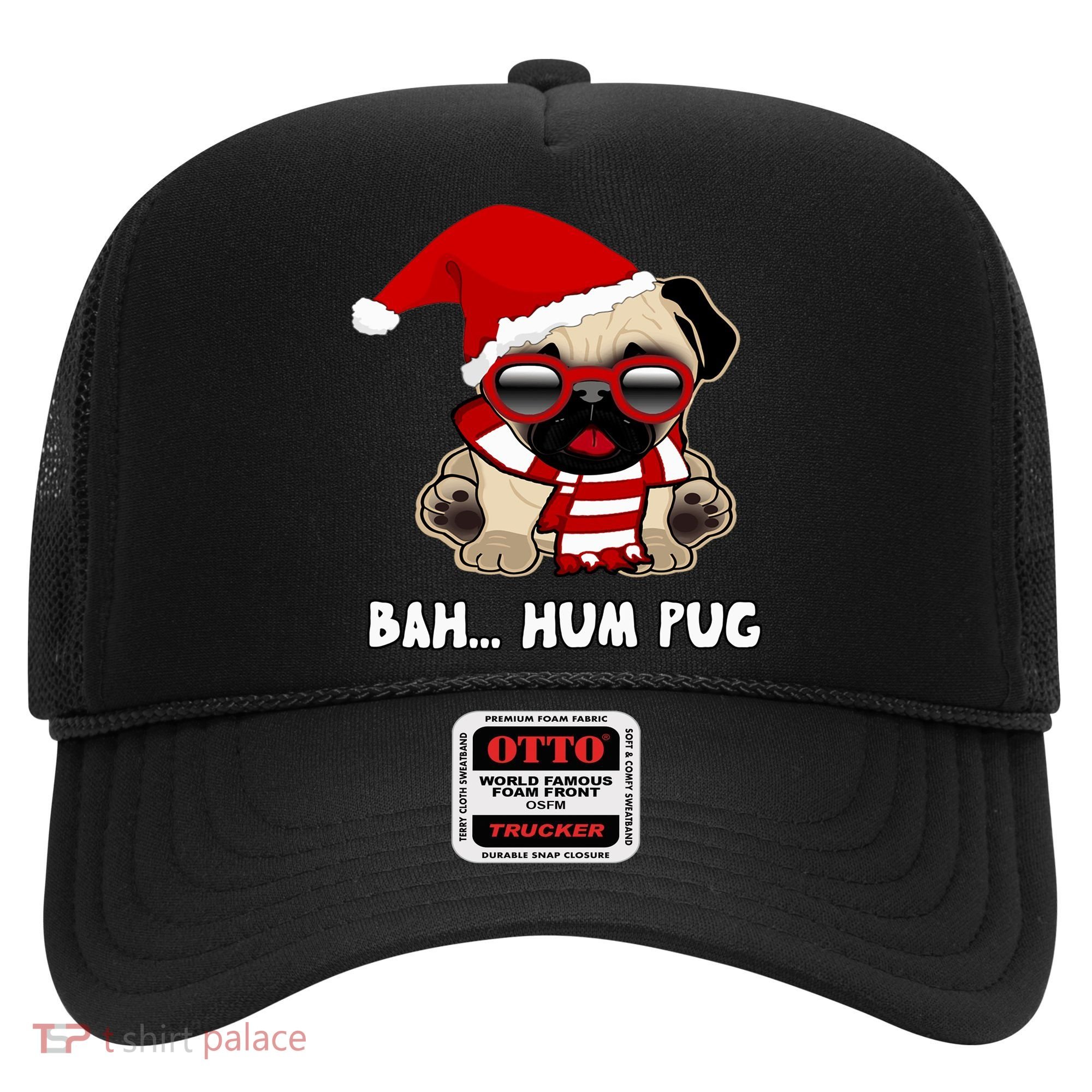 Bah Hum Pug Christmas Great Gift Hat