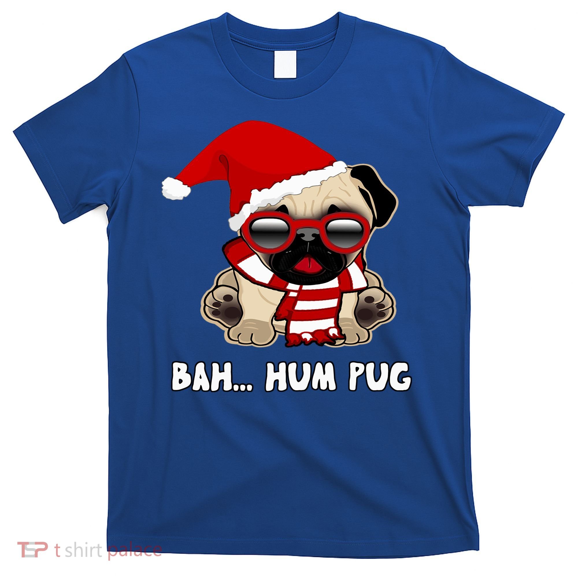 Bah Hum Pug Christmas Great Gift T-Shirt