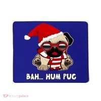 Bah Hum Pug Christmas Great Gift Mousepad thumb 0