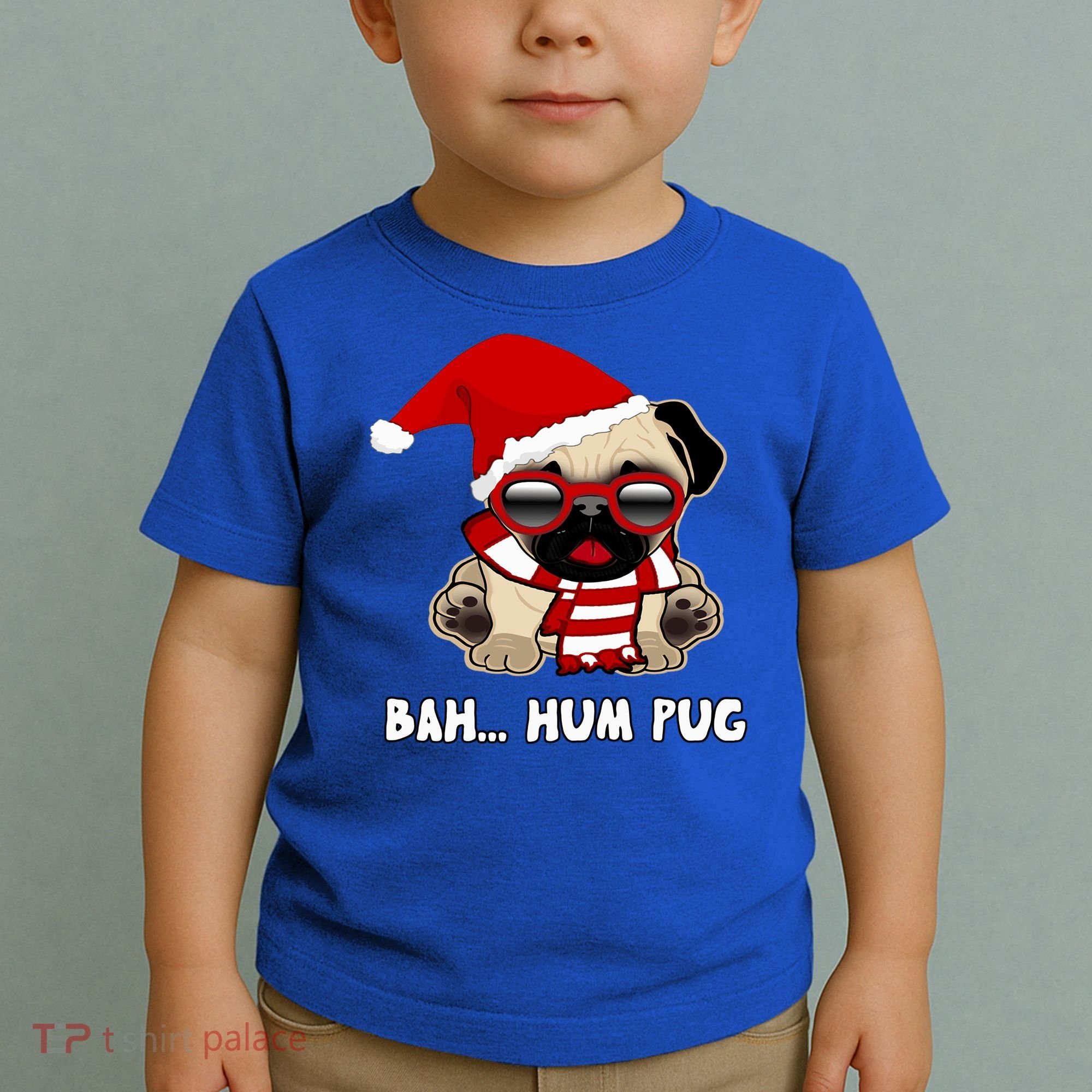 Bah Hum Pug Christmas Great Gift Toddler T-Shirt