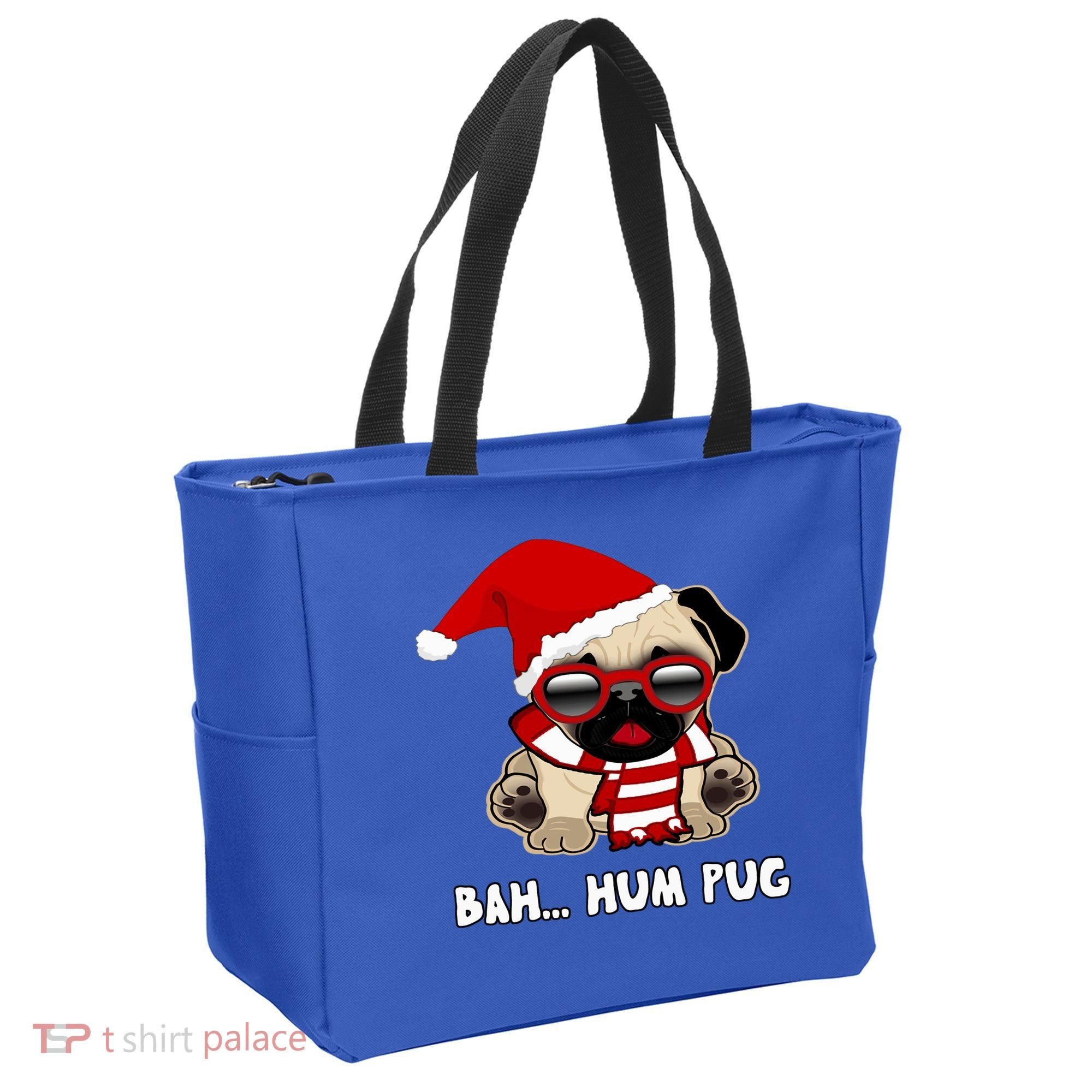 Bah Hum Pug Christmas Great Gift Tote Bag