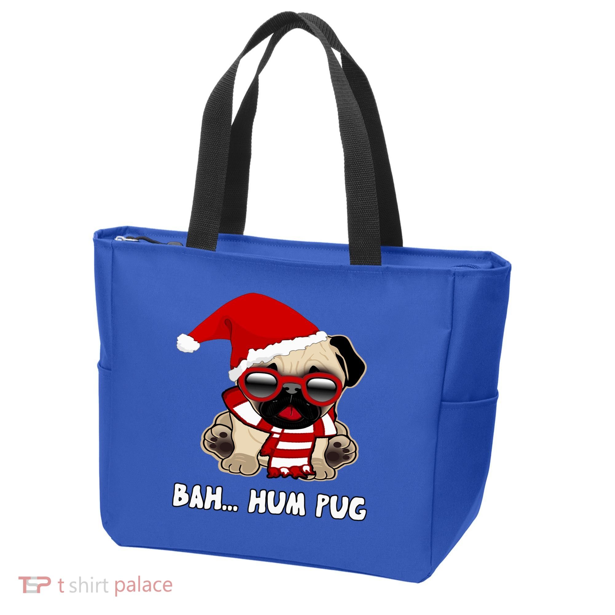 Bah Hum Pug Christmas Great Gift Tote Bag