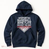 Baseball Home Plate Drip For Who Respect The Drip Ice Cream Hoodie thumb 0