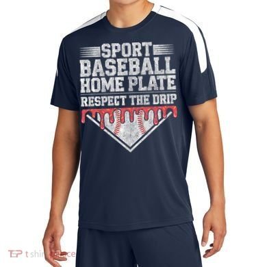 Baseball Home Plate Drip For Who Respect The Drip Ice Cream Soccer Jersey