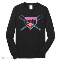 B.A.S.E.B.A.L.L Home Plate Social Club For Boy Ice Cream Drip Long Sleeve Shirt thumb 0