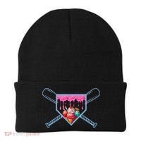 B.A.S.E.B.A.L.L Home Plate Social Club For Boy Ice Cream Drip Beanie thumb 0
